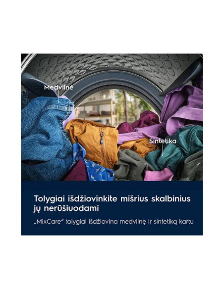 Džiovyklė su šilumos siurbliu Electrolux EW7D283VE