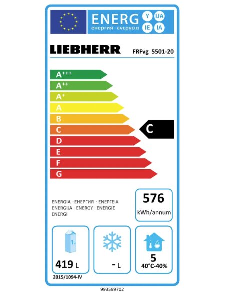 Profi Šaldytuvas LIEBHERR FRFvg 5501