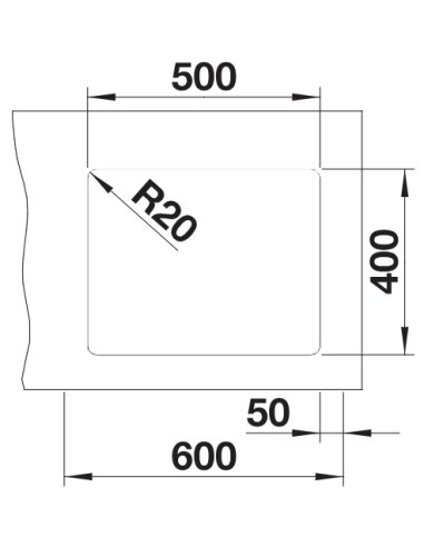 Plautuvė BLANCO Etagon 500-U...