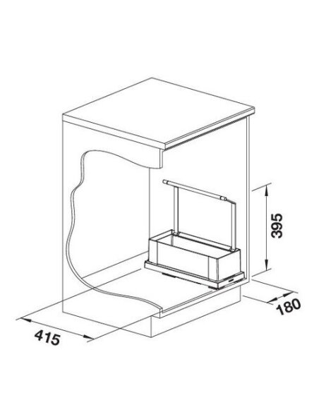 Atliekų rūšiavimo sistema BLANCO Storage Caddy 21