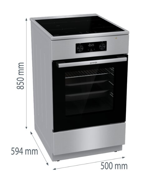 Indukcinė viryklė su elektrine orkaite GORENJE MEKIS5101I