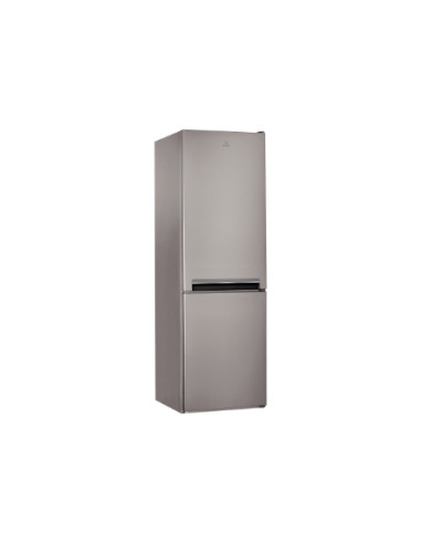 INDESIT | Refrigerator | LI9 S2E X | Energy efficiency class E | Free standing | Combi | Height 201.3 cm | Fridge net capacity 2