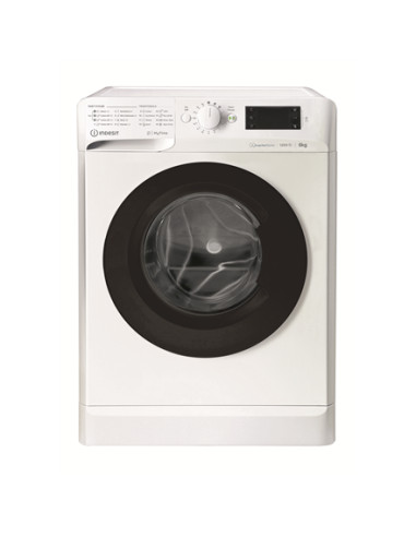 INDESIT | Washing machine | MTWSE 61294 WK EE | Energy efficiency class C | Front loading | Washing capacity 6 kg | 1151 RPM | D