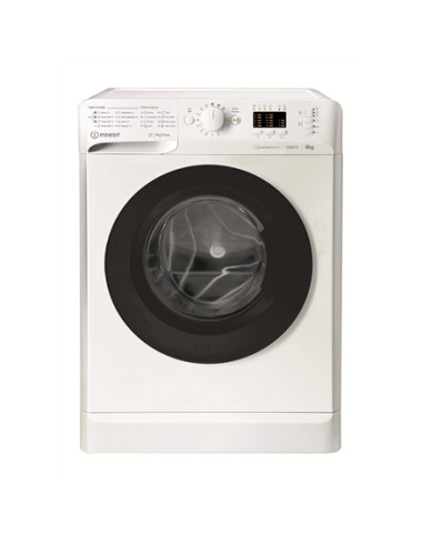 INDESIT | Washing machine | MTWSA 61294 WK EE | Energy efficiency class C | Front loading | Washing capacity 6 kg | 1151 RPM | D