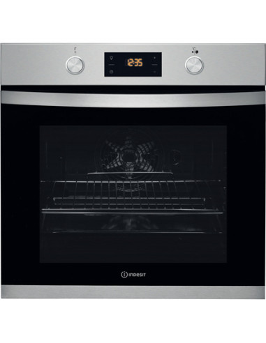 INDESIT | Oven | IFW 3544 JH IX | 71 L | Electric | Hydrolytic | Electronic | Height 59.5 cm | Width 59.5 cm | Stainless steel