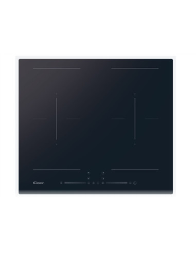 Candy | Hob | CDTP644SC/E1 | Induction | Number of burners/cooking zones 4 | Touch | Timer | Black