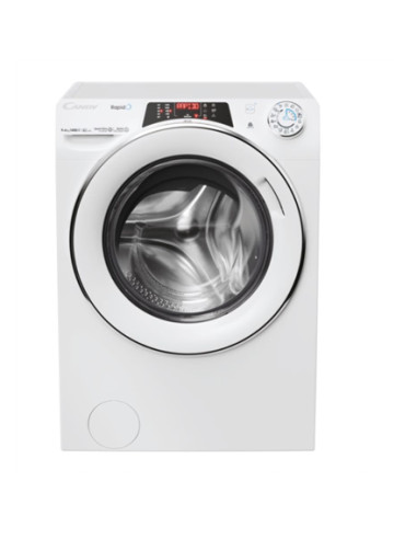 Candy | Washing Machine with Dryer | ROW 4966DWMC7-S | Energy efficiency class D | Front loading | Washing capacity 9 kg | 1400 