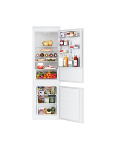 Candy Refrigerator | CBL3518EVW | Energy efficiency class E | Built-in | Combi | Height 177.2 cm | Fridge net capacity 190 L | F