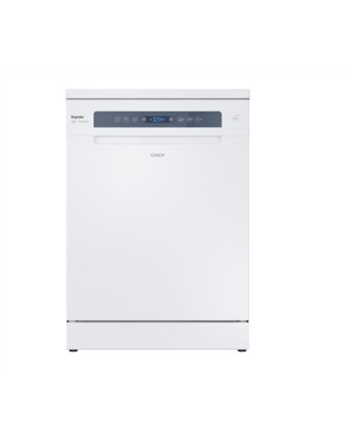 Candy Dishwasher | CF 5C4F0PW | Free standing | Width 59.7 cm | Number of place settings 15 | Number of programs 8 | Energy effi