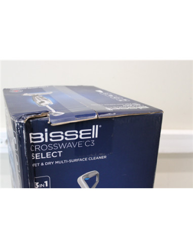 SALE OUT. Bissell CrossWave C3 Select Vacuum Cleaner, Handstick | Bissell Warranty 22 month(s) | DAMAGED PACKAGING