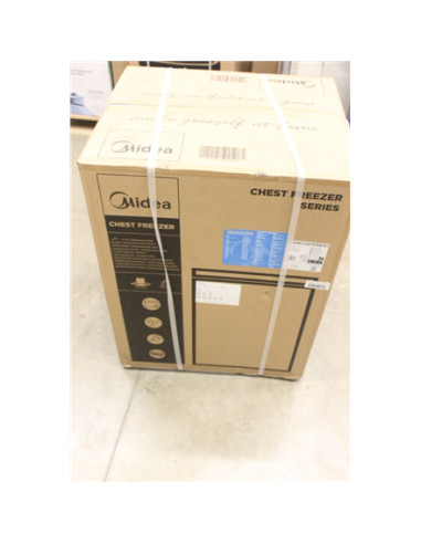 SALE OUT. Midea MDRC207FEE01 Freezer, E, Chest, Free standing, Height 85 cm, Freezer net 142 L, White | Midea DAMAGED PACKAGING,