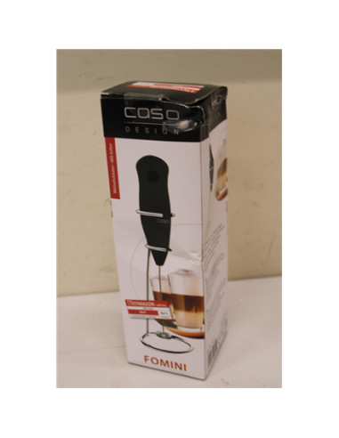 SALE OUT. Caso Fomini Milk frother, Black | Caso | Fomini | Milk frother | Black | DAMAGED PACKAGING