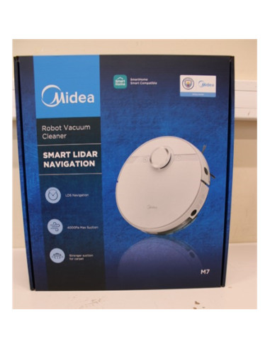 SALE OUT. | Midea | Robotic Vacuum Cleaner | M7 | Wet&Dry | Operating time (max) 180 min | Lithium Ion | 5200 mAh | 4000 Pa | Wh