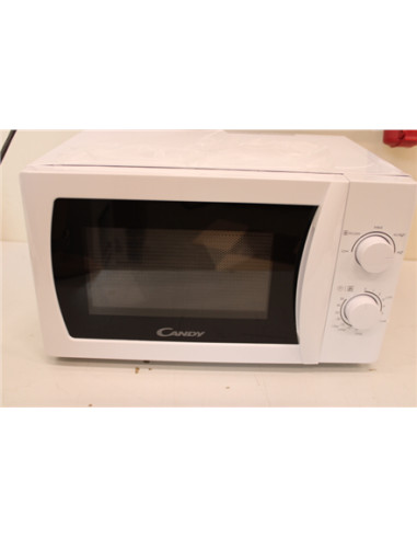 SALE OUT. | Candy | Microwave Oven | CMW20SMW | Free standing | 700 W | White | DAMAGED PACKAGING, UNEVEN SPACING BETWEEN CORPUS