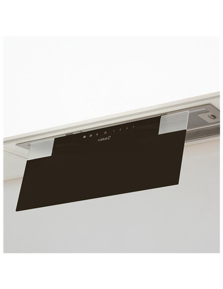 CATA | Hood | GC DUAL A 45 XGBK | Canopy | Energy efficiency class A | Width 45 cm | 820 m³/h | Touch control | LED | Black glas