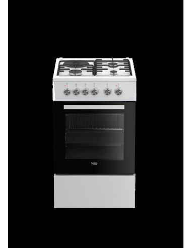 Dujinė viryklė su elektrine orkaite BEKO FSS53000DW