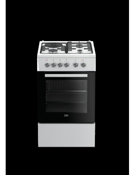 Dujinė viryklė su elektrine orkaite BEKO FSS53000DW