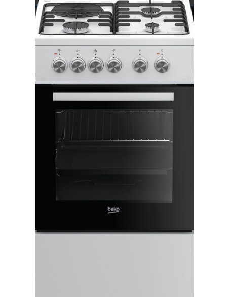 Dujinė viryklė su elektrine orkaite BEKO FSS53000DW