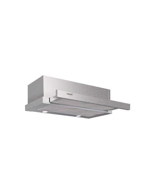 CATA Hood | EXTENDER 600 | Telescopic | Energy efficiency class C | Width 60 cm | 390 m³/h | Mechanical | ECOLED | Stainless Ste