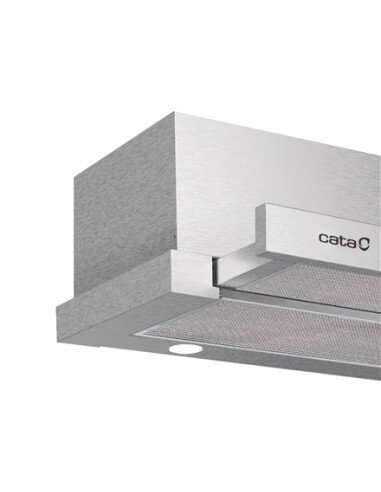 CATA Hood | EXTENDER 600 | Telescopic | Energy efficiency class C | Width 60 cm | 390 m³/h | Mechanical | ECOLED | Stainless Ste