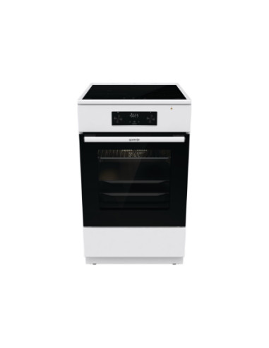 Gorenje | Cooker | GEIT5C60WPG | Hob type Induction | Oven type Electric | White | Width 50 cm | Grilling | Depth 59.4 cm | 70 L