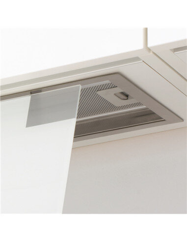 CATA | Hood | GC DUAL A 45 XGWH | Canopy | Energy efficiency class A | Width 45 cm | 820 m³/h | Touch control | LED | White glas