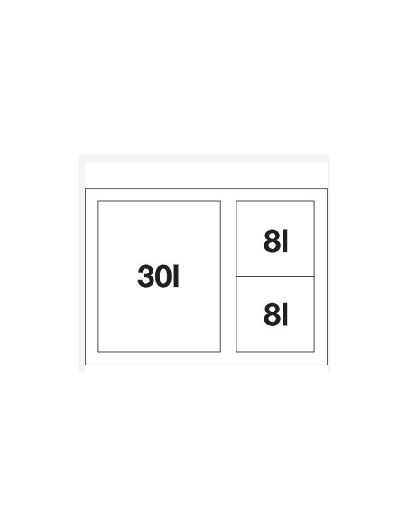 Atliekų rūšiavimo sistema BLANCO SELECT II XL 60/3 Orga | 526210