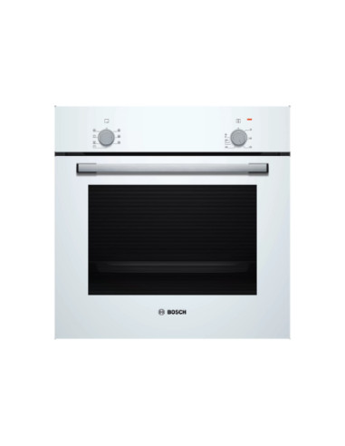 Bosch Oven | HBF010BV1S | 66 L | Electric | Manual | Control knob | Height 59.5 cm | Width 59.4 cm | White