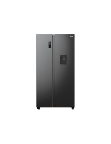 Gorenje Refrigerator | NRR9185EABXLWD | Energy efficiency class E | Free standing | Side by side | Height 178.6 cm | No Frost sy