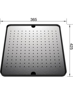 DRIP TRAY WITH STAINLESS STEEL INSERT