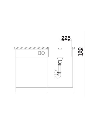 Plautuvė BLANCO ANDANO 450-IF SATIN |...