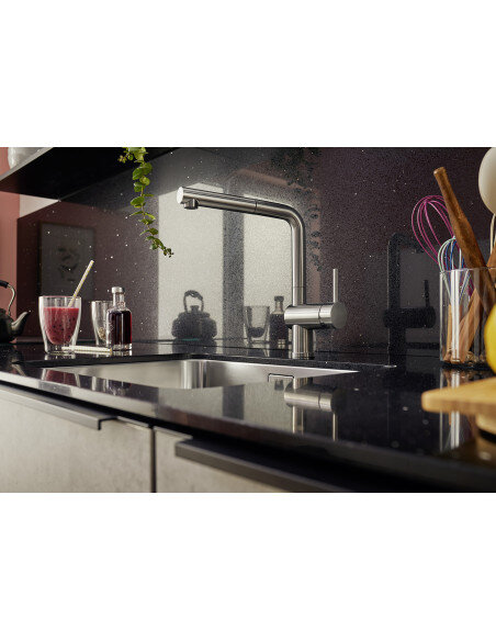 Maišytuvas BLANCO LINUS-S Satin Platinum | 527699