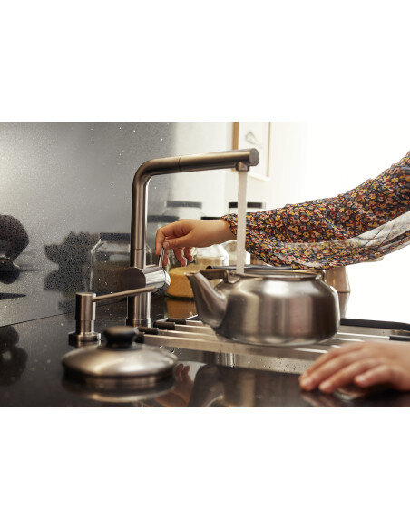 Maišytuvas BLANCO LINUS-S Satin Platinum | 527699