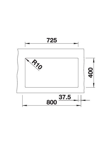 Plautuvė BLANCO SUBLINE 350/350-U SILG Anthracite ,527829