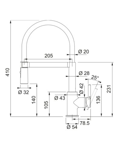 Maišytuvas Franke Lina Semi Pro |...