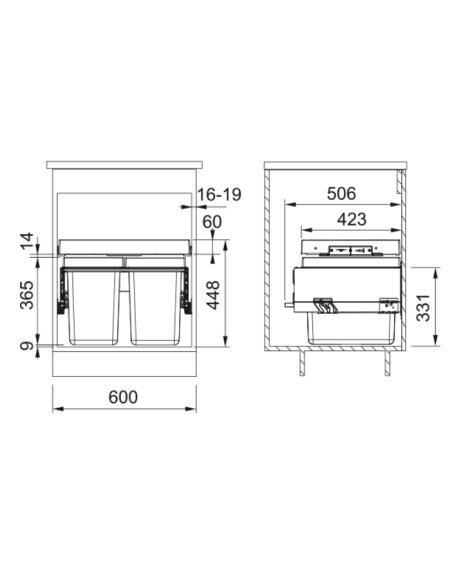 Atliekų rūšiavimo sistema Franke FX 60 Sorter FX 60 26-11-11 | 121.0557.763