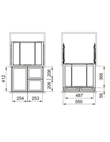 Atliekų rūšiavimo sistema Franke FX 60 Sorter FX 60 26-11-11 | 121.0557.763