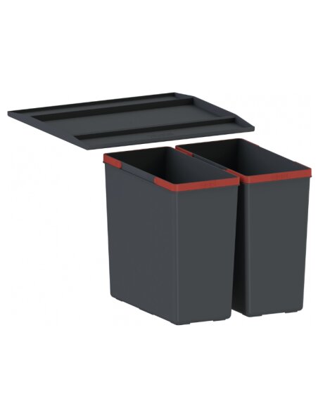 Atliekų rūšiavimo sistema Franke EASY SORT 45 -2,  2x14.5L |121.0494.182
