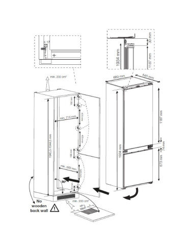Šaldytuvas BEKO BCNE400E50SHN