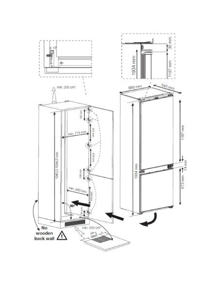 Šaldytuvas BEKO BCNE400E50SHN