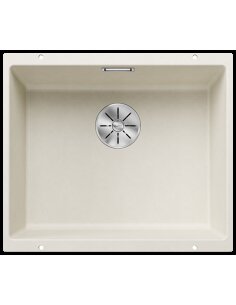 Plautuvė BLANCO SUBLINE 500-U SILG Soft white | 527170