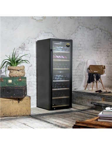 Caso | Smart Wine Cooler | WineExclusive 126 | Energy efficiency class G | Free standing | Bottles capacity 126 bottles | Coolin