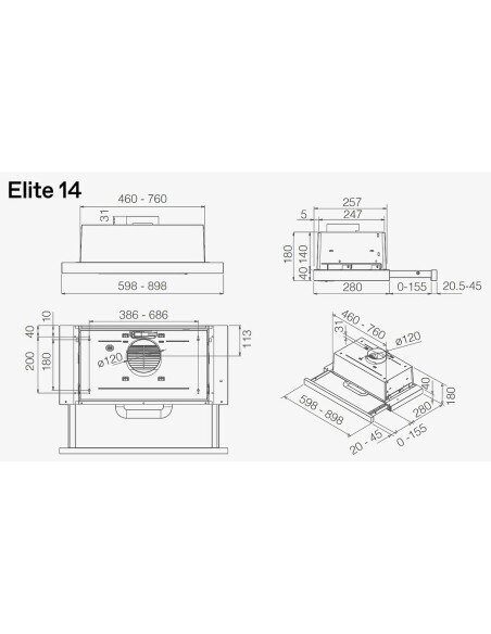 ELITE 14 PLUS BL/A/60