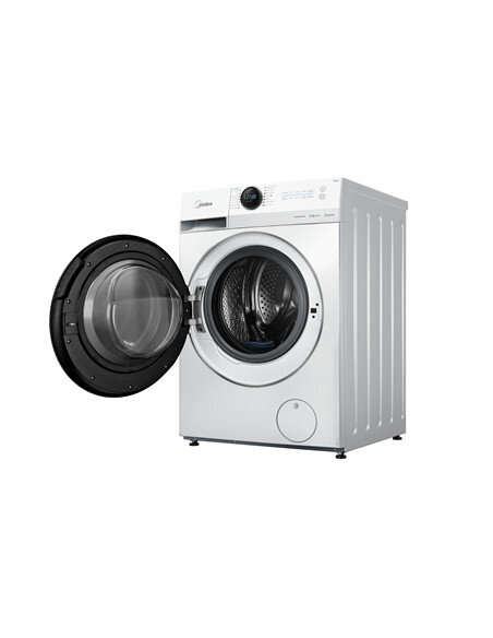 Midea Washing Machine with Dryer | MF200D80WB/W-HR | Energy efficiency class A/E | Front loading | Washing capacity 8 kg | 1400 