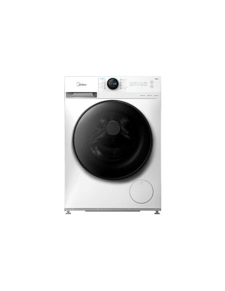 Midea Washing Machine with Dryer | MF200D80WB/W-HR | Energy efficiency class A/E | Front loading | Washing capacity 8 kg | 1400 