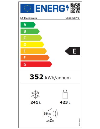 Šaldytuvas LG GSBC40EPPE