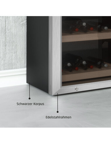 Vyno šaldytuvas Caso WineComfort 66