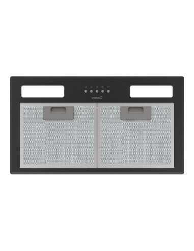 CATA | Hood | GT-PLUS 45 BK /M | Canopy | Energy efficiency class C | Width 60 cm | 645 m³/h | Mechanical control | LED | Black
