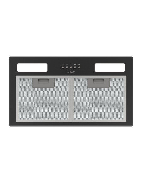 CATA | Hood | GT-PLUS 45 BK /M | Canopy | Energy efficiency class C | Width 60 cm | 645 m³/h | Mechanical control | LED | Black