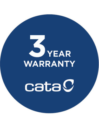 CATA | Hood | GT-PLUS 45 BK /M | Canopy | Energy efficiency class C | Width 60 cm | 645 m³/h | Mechanical control | LED | Black